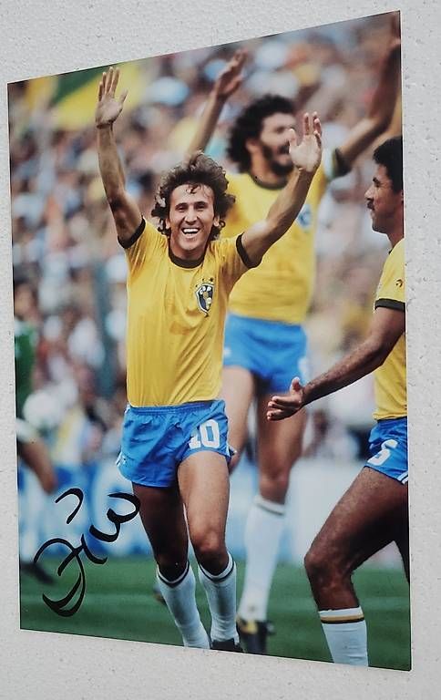 Autographes: Zico - Brasilien – D'occasion à Zürich par mag_y68h 1