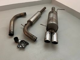 Simons Auspuffanlage VW Polo 9N inkl. CH-Eignungserklärung