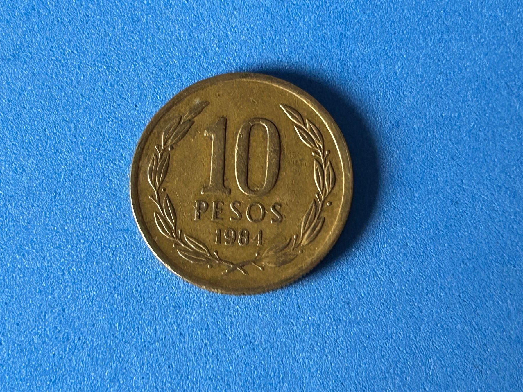 Tutti le monete: Chile - 10 Pesos 1984 – Usato da Corcelles NE venduto da AJKader 6