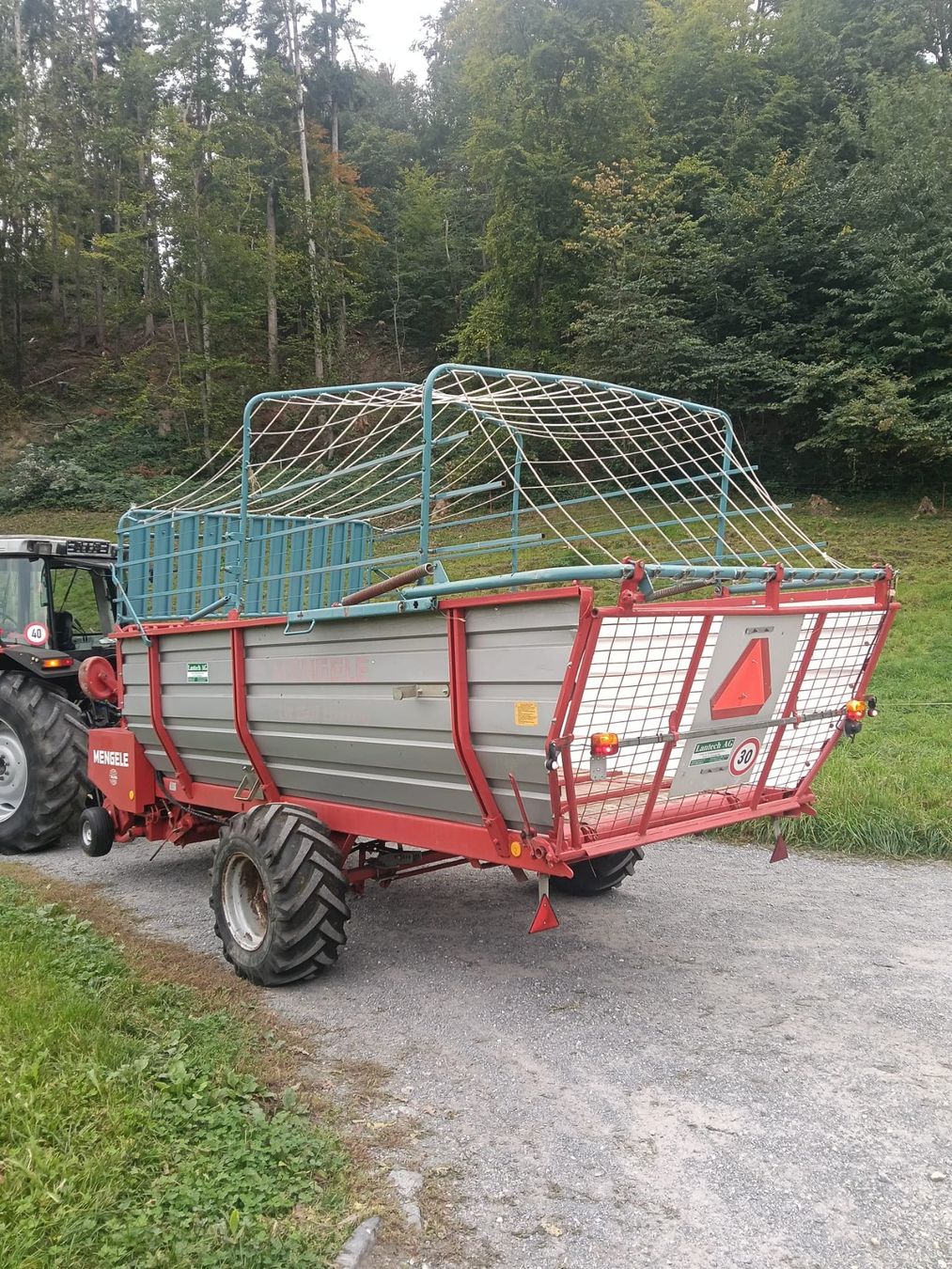 Mengele Rimorchi: Mengele LW 250T – Usato da Rheineck venduto da volvo029 2