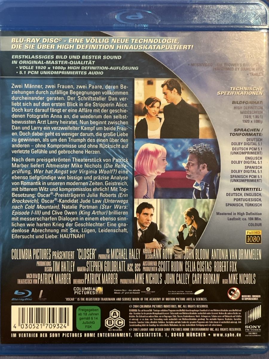 Tous les DVDs: Hautnah (2004) – Neuf (Voir description) à Waldenburg par Gonzo8 1