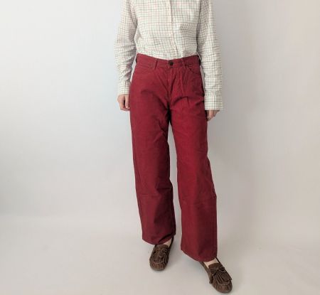 Lee Cordhose, Weinrot, Gr. 29/33