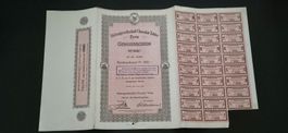 Aktiengesellschaft Chocolat Tobler Bern Genussschein 400.--