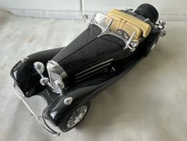 Mercedes-Benz 500 K Roadster (1936) - Burago 1:20🖤🚘