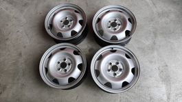 4x neue 17" Stahlfelgen für VW T6.1