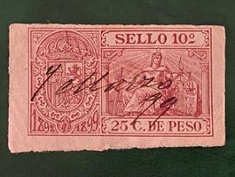 Timbre ancien - Espagne
