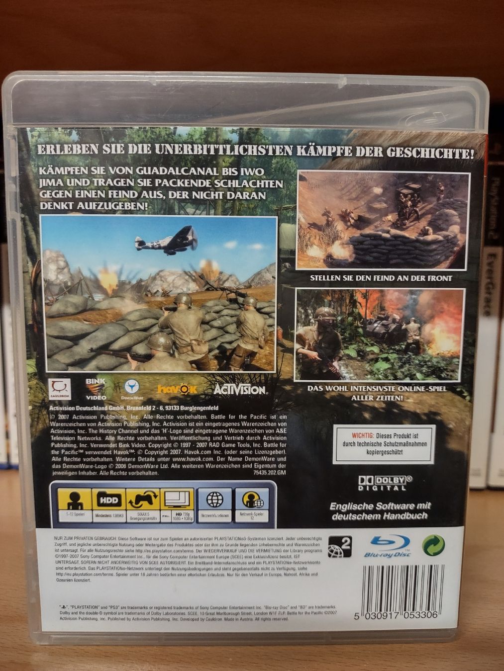Sony Giochi: Battle for the Pacific PS3, jeu de guerre  – Usato da fribourg venduto da GameSpot 1
