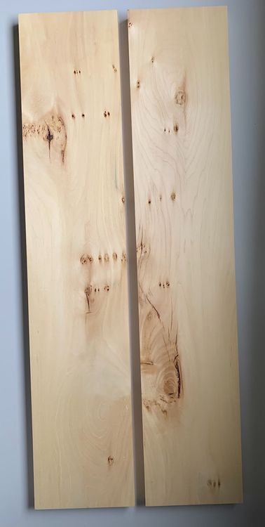 3er Pack, Lindenholz Dünne Dimensionale Holzbretter Holzrohlinge 1" X 1