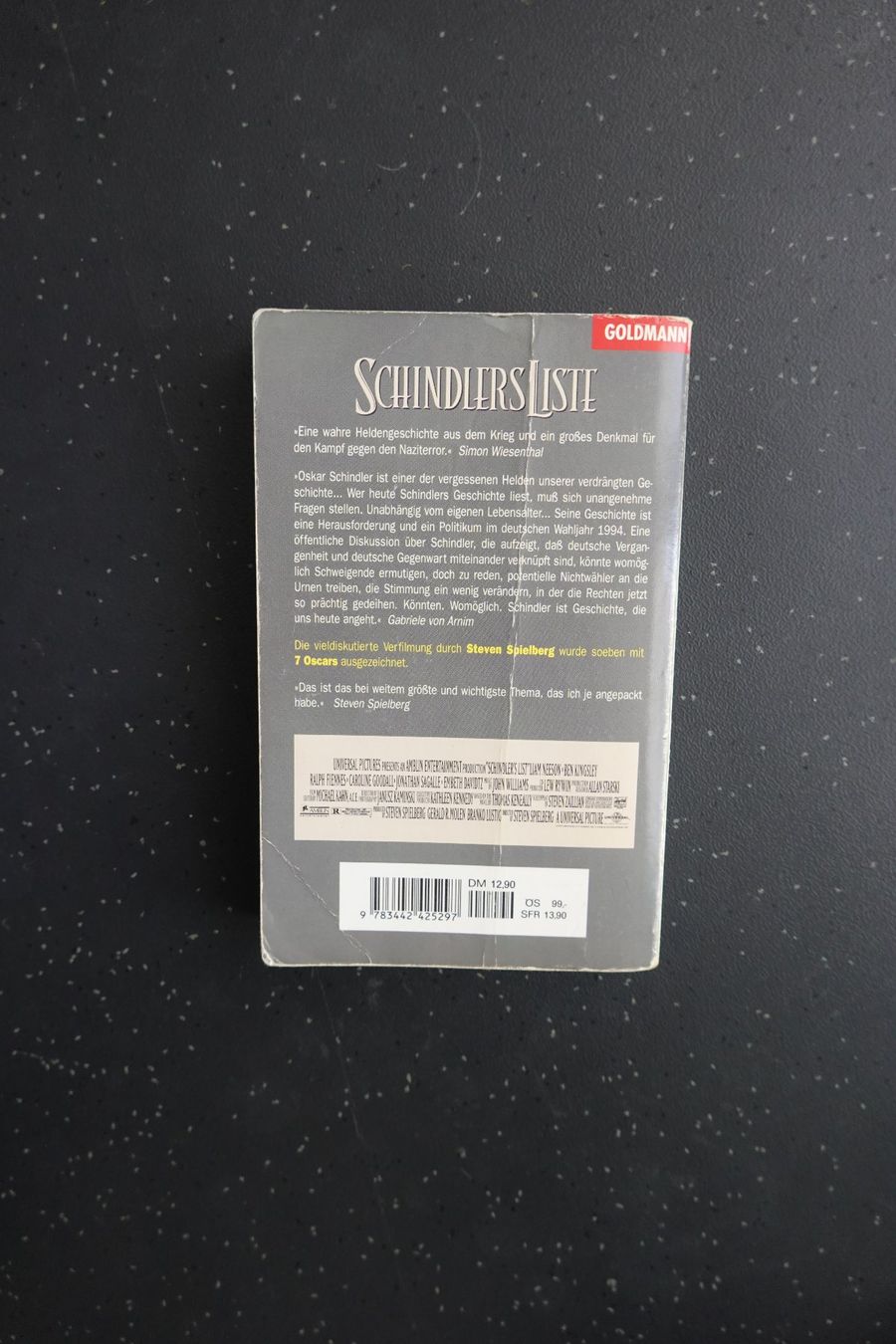 Bücher: Schindlers Liste Roman von Thomas Keneally – Gebraucht aus Jona von JOberg_25 6