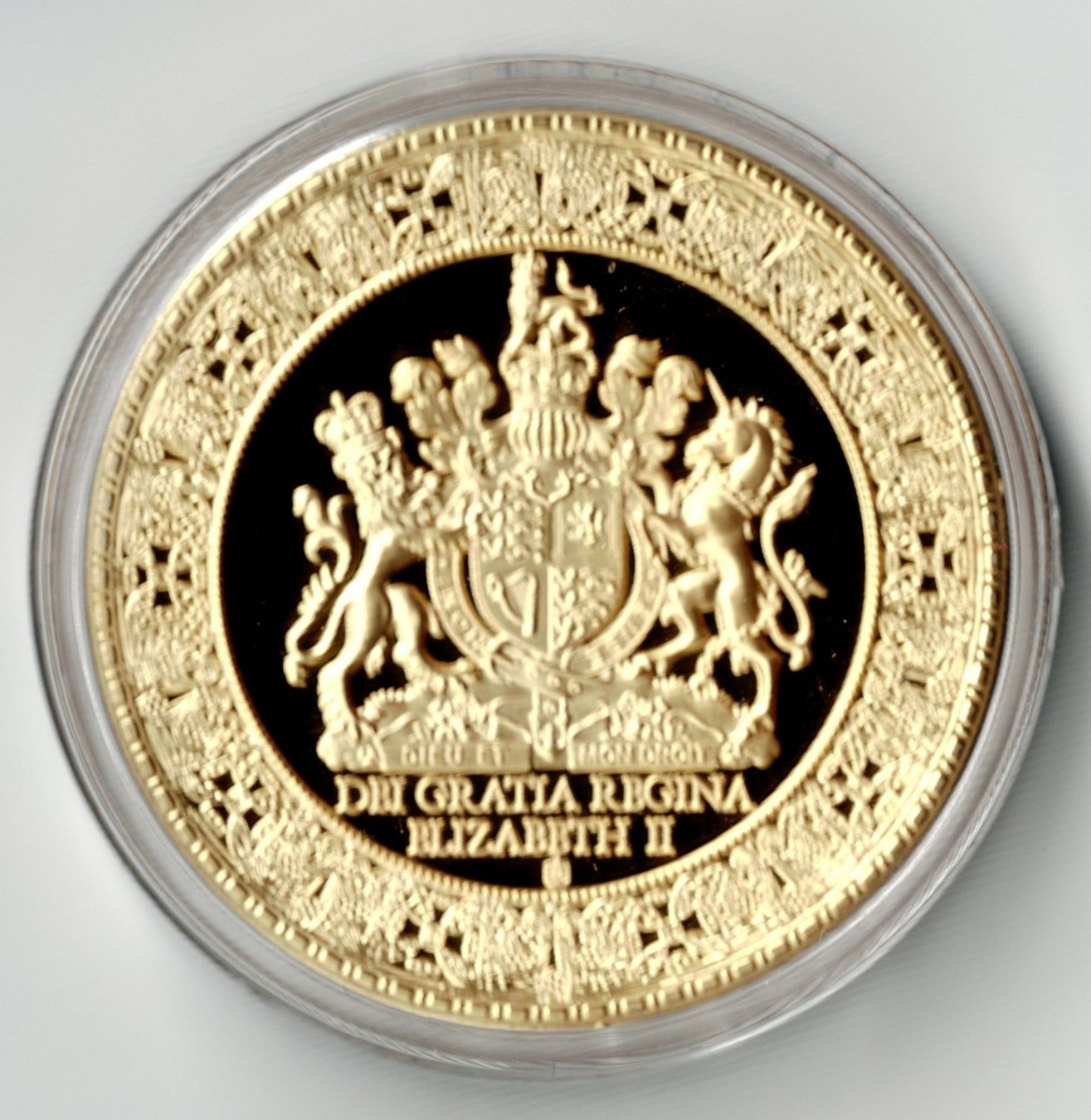 Medaillen: Royal Wedding_1947_Dei Gratia Regina_Elizabeth II_Gedenkm – Neu (gemäss Beschreibung) aus Hombrechtikon von Fraese01 3