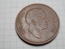 Jordanien 10 Fils, 1975