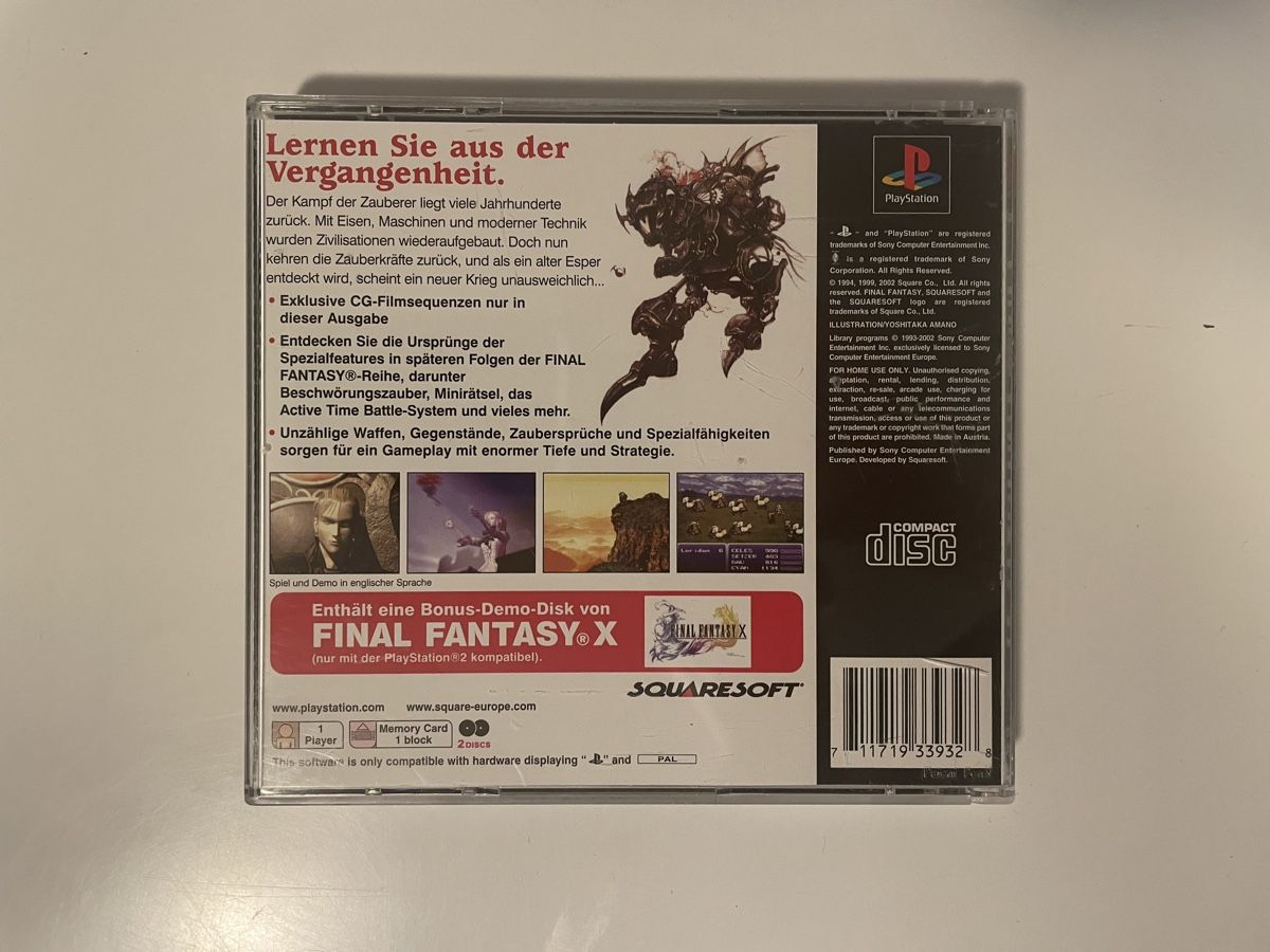 Sony Spiele: Final Fantasy VI (6) – Gebraucht aus Susch von Ascaso 1