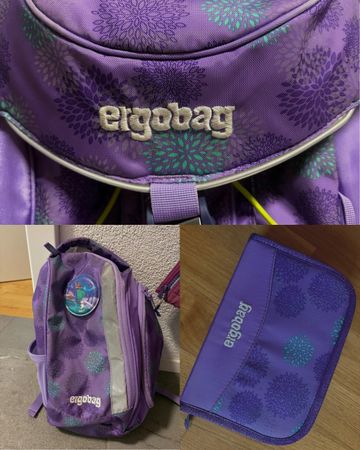 Ergobag Schulrucksack, Sportrucksack, Mäppchen, Top Zustand!