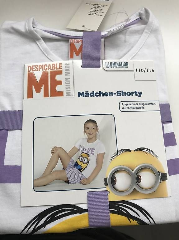 Tutti i DVDs: Mädchen-Shorty 110/116 NEU – Usato da Lausen venduto da mirip86