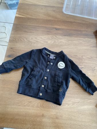 Baby Jacke Baumwolle schwarz Grösse 80 gebraucht