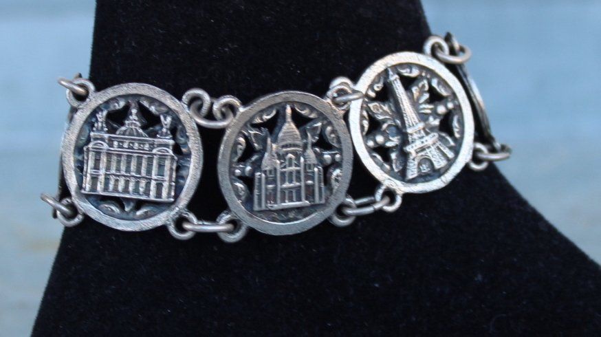 Armbänder & -reifen: Vintage  Gliederarmband Paris – Gebraucht aus Locarno von madame-tus-sauds 5