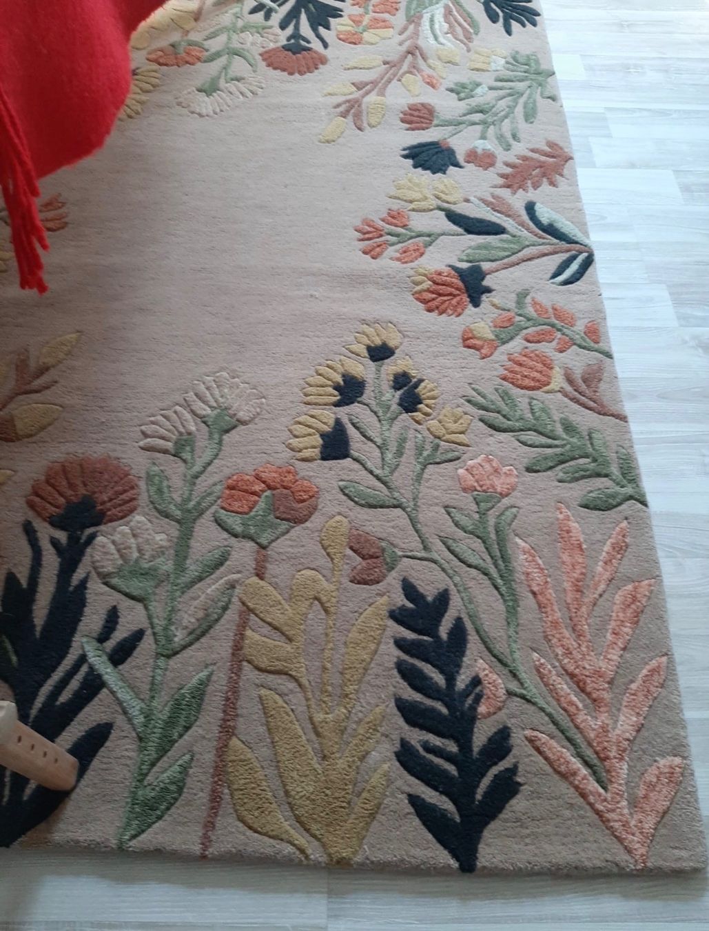 Tappeti: Teppich mit Blumenmuster, beige, Grösse 122x183cm, neu – Nuovo (secondo la descrizione) da Bettlach venduto da Brissoni 4