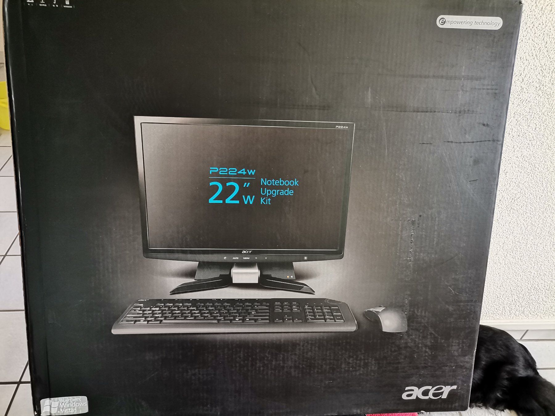 Acer Monitore: ACER P 224 Wide 22Zoll Notebook Upgrade Kit – Neu und originalverpackt aus Münchwilen TG von Gandalf126