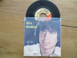 Alex Damiani - Sei Tu, Single Schallplatte - Rarität!
