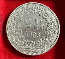 2.00  Franken Stück 1906 - silber