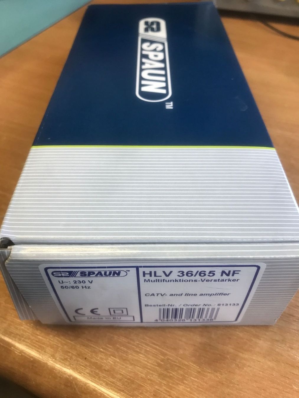Verstärker: Spaun HLV 36/65 NF – Neu (gemäss Beschreibung) aus Horw von Bucher_AG_Horw