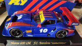 Marcos 600 LM FC Barcelona SlotcaR 1:32 Neu