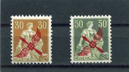 1919 Flugpost Nr. 1 und 2 postfrisch