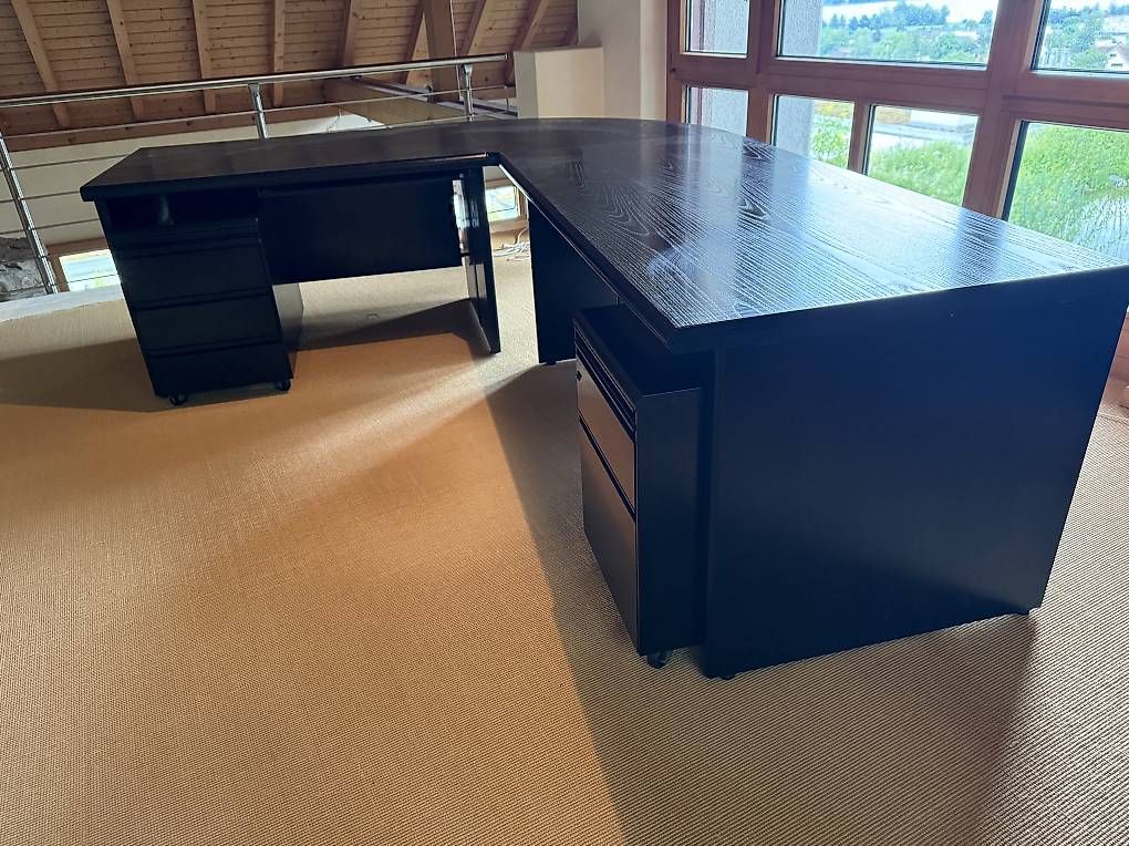 Bureaux: Schreibtisch 3-teilig über Eck – D'occasion à Illnau par mei_8cyp