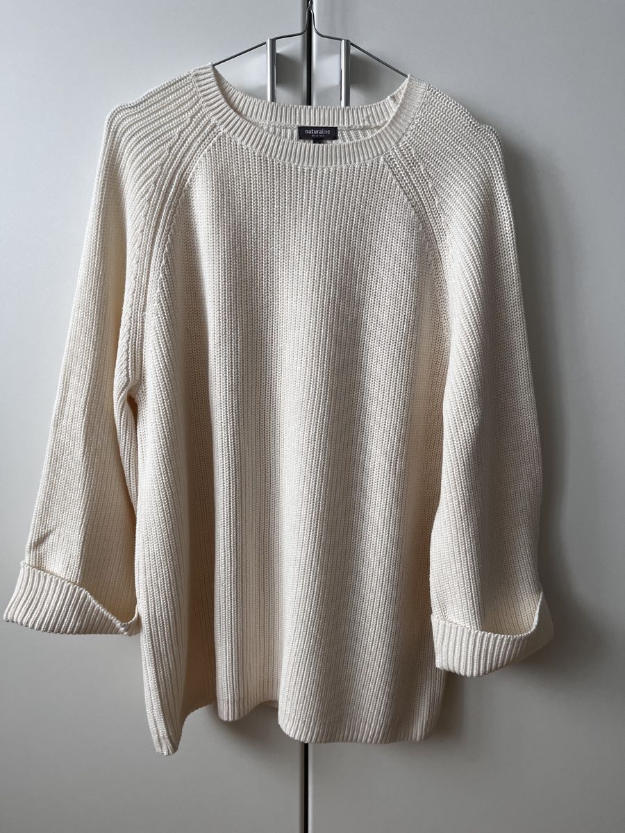 Naturaline Maglioni & Felpe: Pullover Naturaline Bio Baumwolle Creme Gr. L – Usato da Zürich venduto da Kleanthy