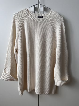 Pullover Naturaline Bio Baumwolle Creme Gr. L