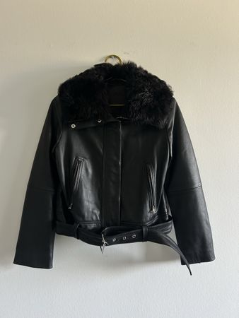 Zara Lederjacke