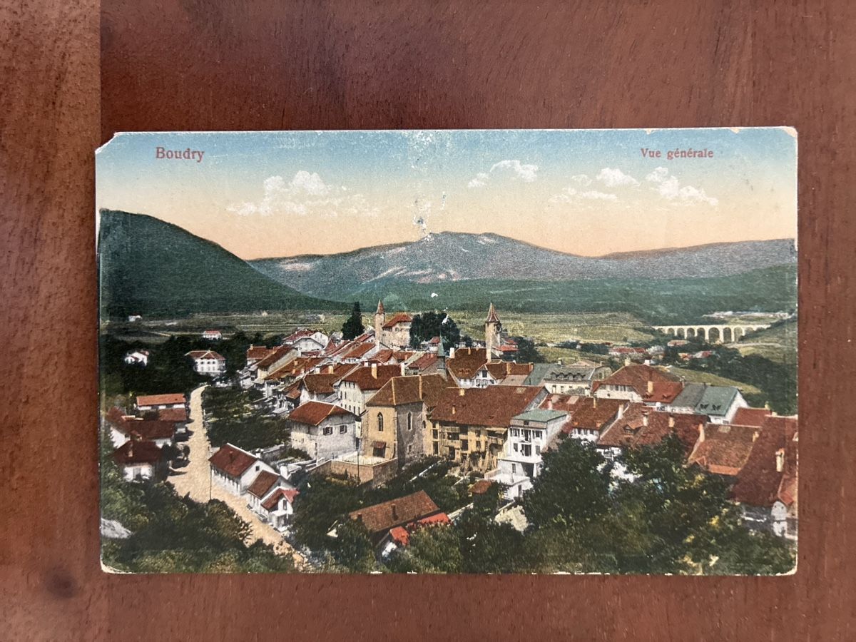 Cartes postales: 6 Ansichtskarten Schweiz von Boudry NE – D'occasion à Oftringen par Cla.vD.74 2