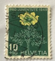 PRO JUVENTUTE  BRIEFMARKEN GESTEMPELT   