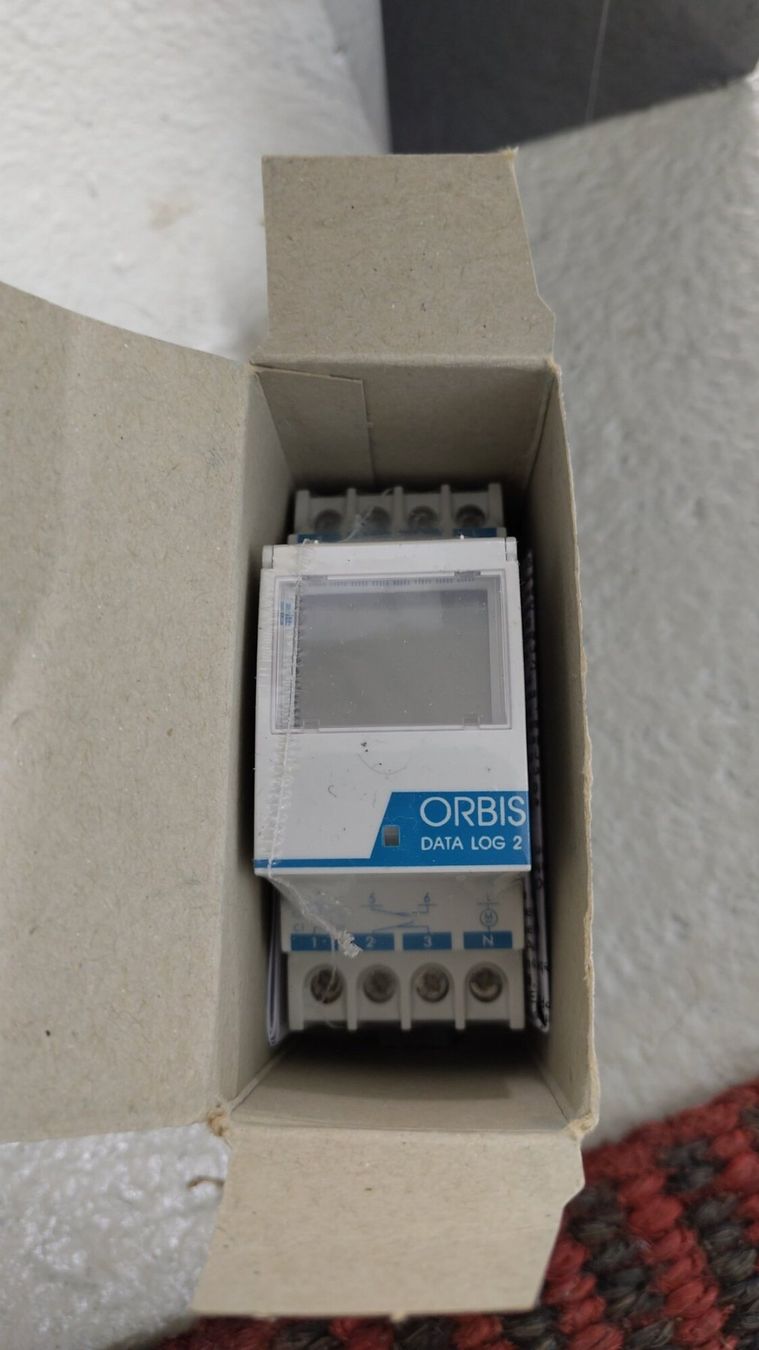 Componenti elettronici: Orbis Data Log 2 digitale Zeitschaltuhr Hutschiene – Nuovo (secondo la descrizione) da Bischofszell venduto da Fasux