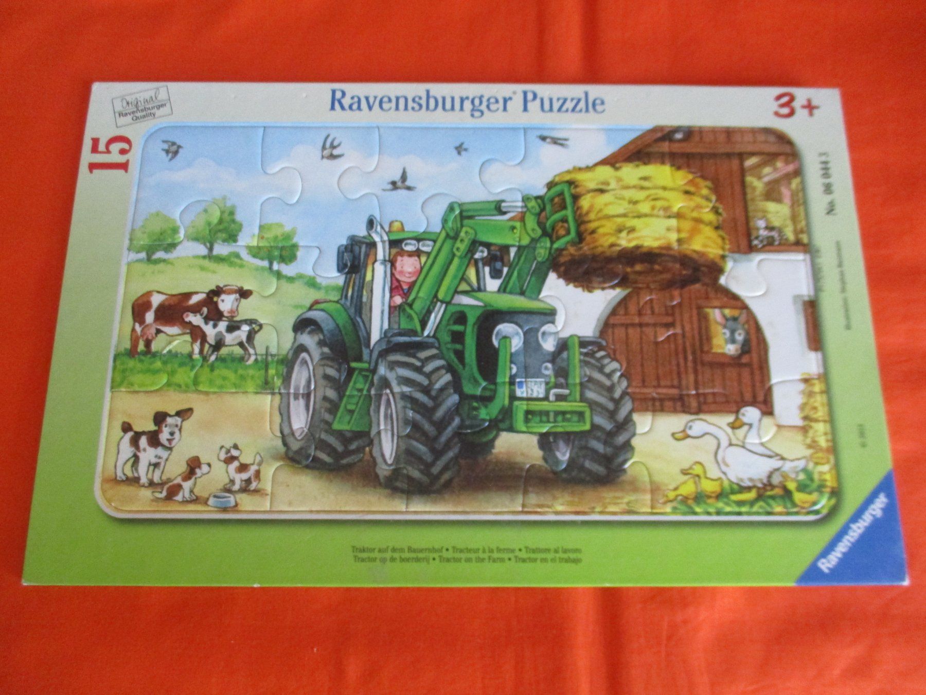 Ravensburger Puzzle: Ravensburger Puzzle Tracktor – Usato da Birsfelden venduto da alles-muss-raus