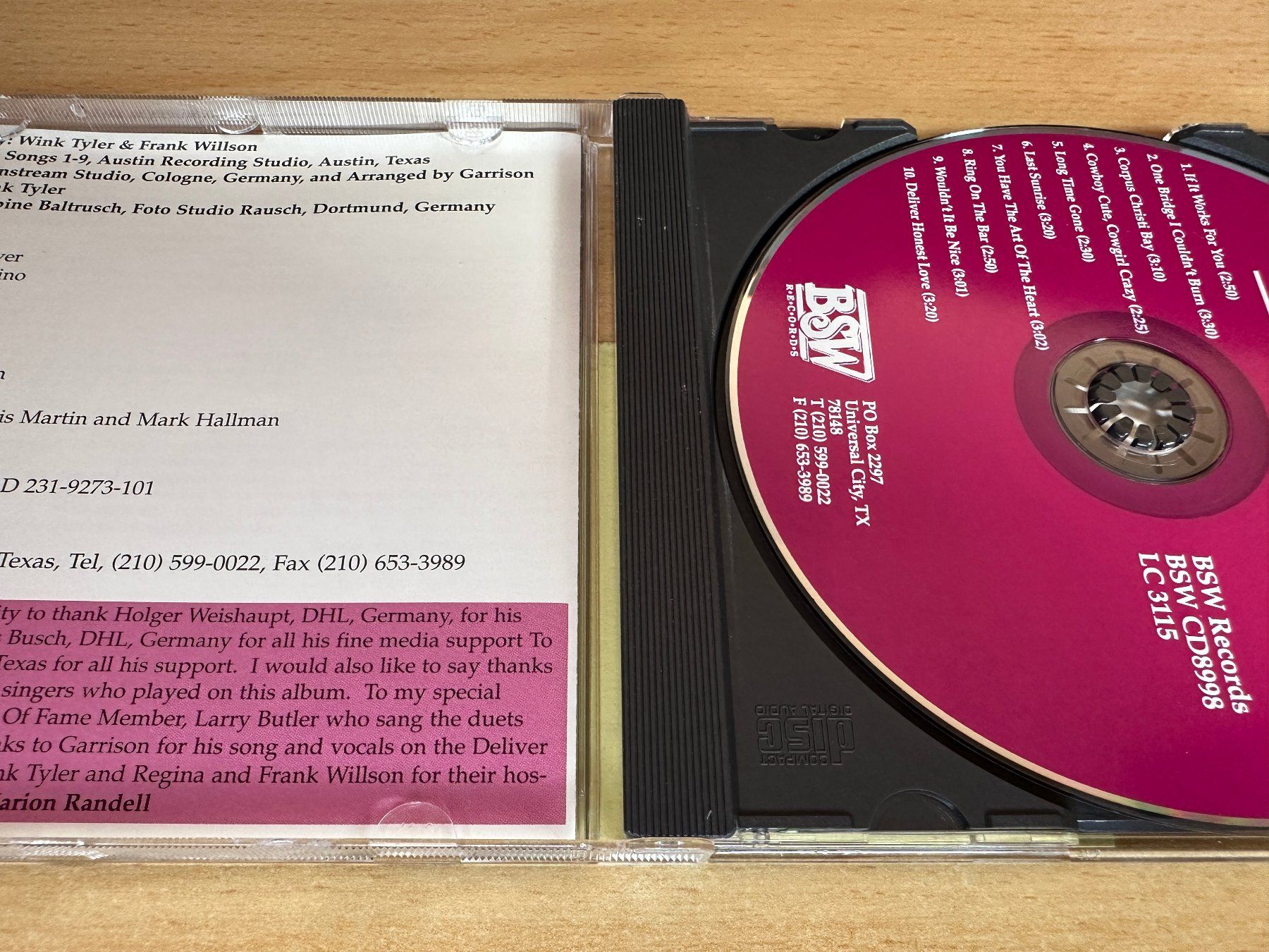 CD: Marion Randell – Long Time Gone – Usato da Rikon im Tösstal venduto da Alpenmutz 2