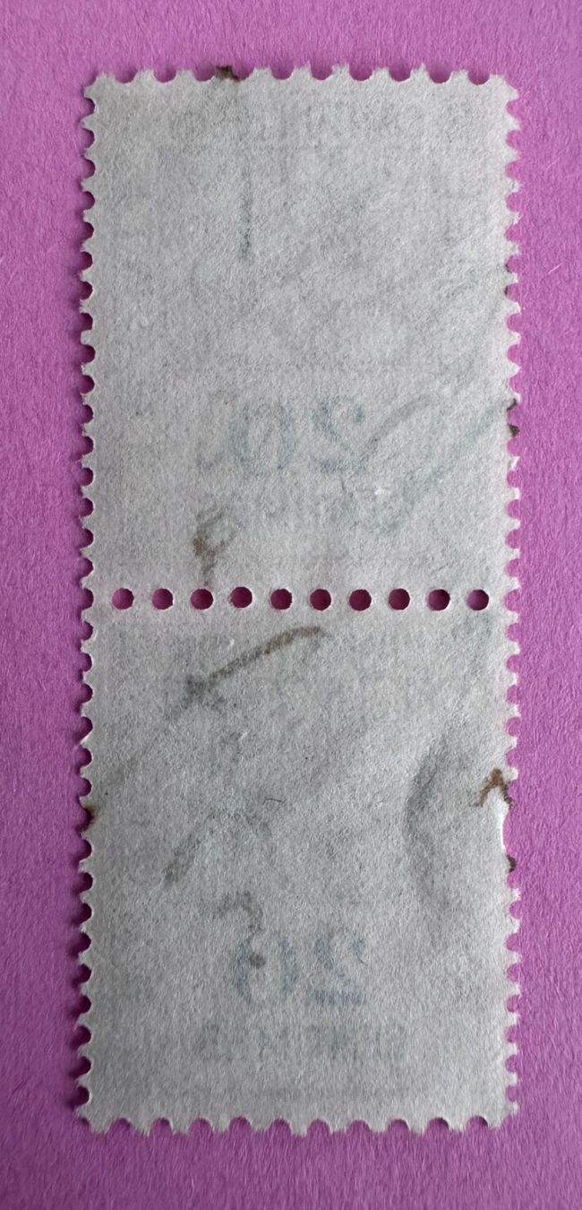 Tutti i francobolli: Fiskalmarken Kanton Bern 20 Centimes, 2-er Block – Usato da Sursee venduto da Pidu63 1