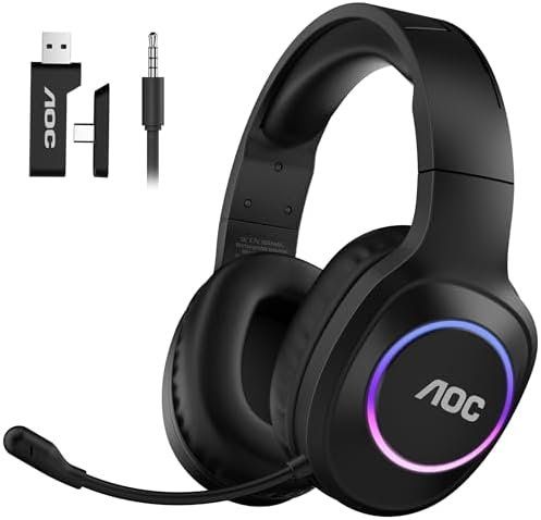 Cuffie: Gaming Headset kabellos PC PS5 PS4 Switch 2 4 GHz Wireless – Nuovo e nell'imballaggio originale da Hundwil venduto da tec_mm27 1
