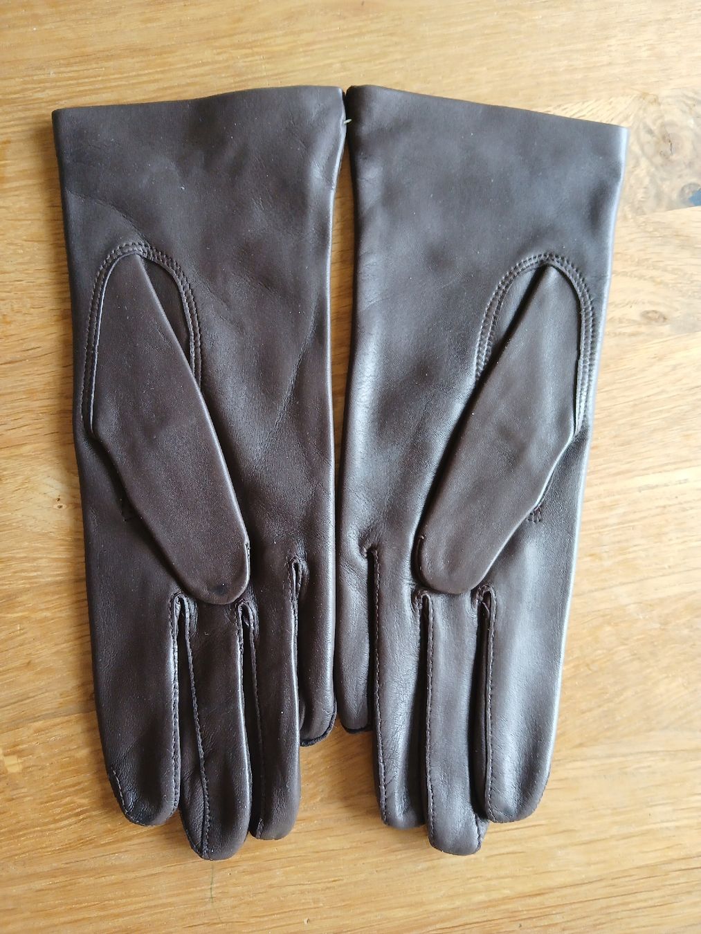 Handschuhe & Handstulpen: Damen Handschuhe Leder braun Grösse 7 NEU – Neu (gemäss Beschreibung) aus Kleindöttingen von Christina22 4
