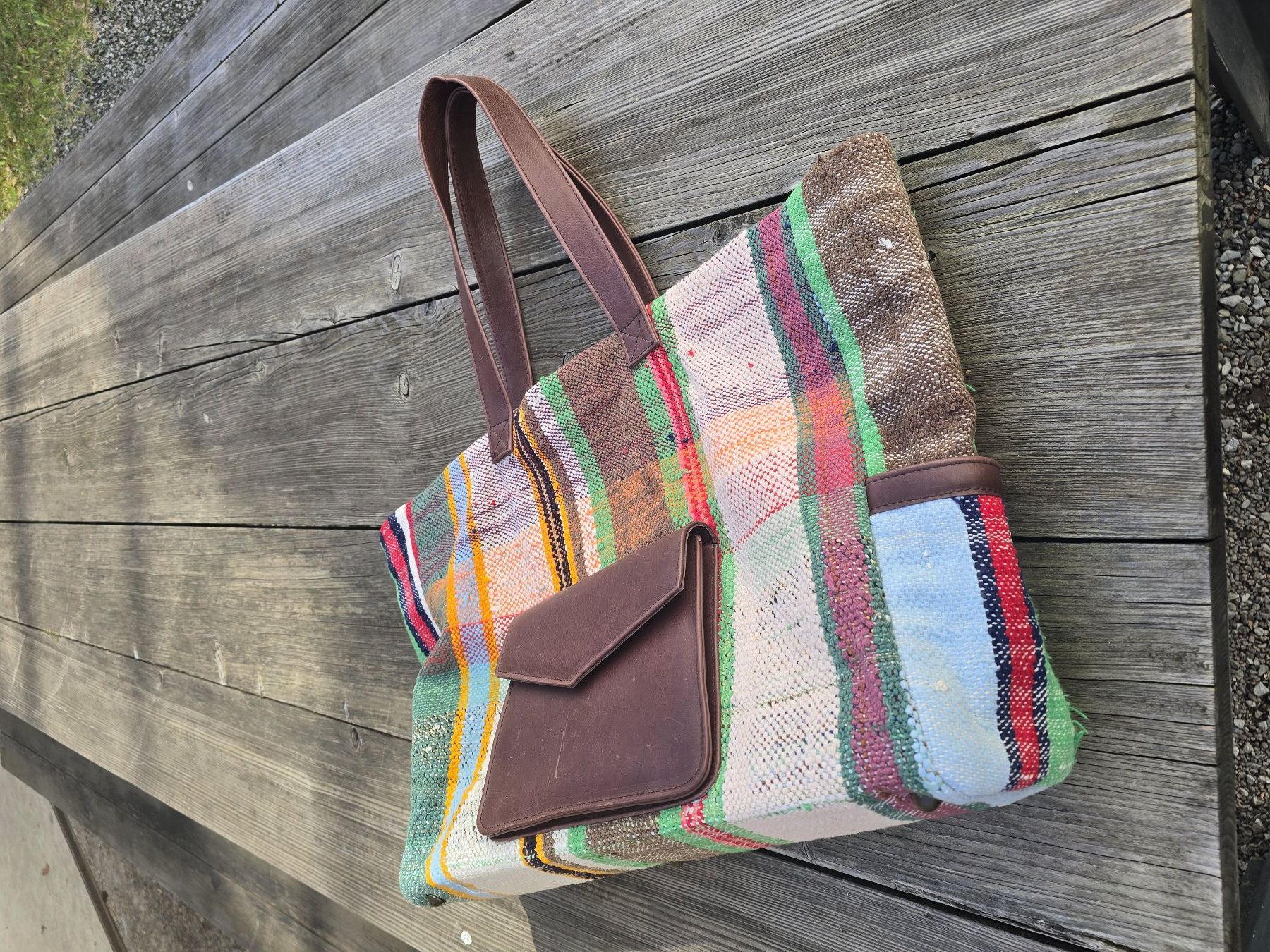 Borse da donna: Shoppertasche Berberstoff "Haik"-vintage – Nuovo (secondo la descrizione) da Romanshorn venduto da Rachacha 3