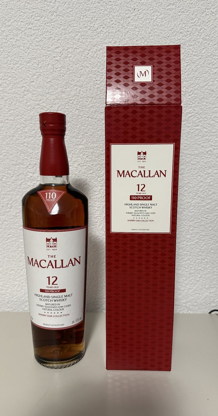 Macallan Spiritueux: Macallan 12 Years 110 Proof – Neuf avec emballage d'origine à Balsthal par Ritiki