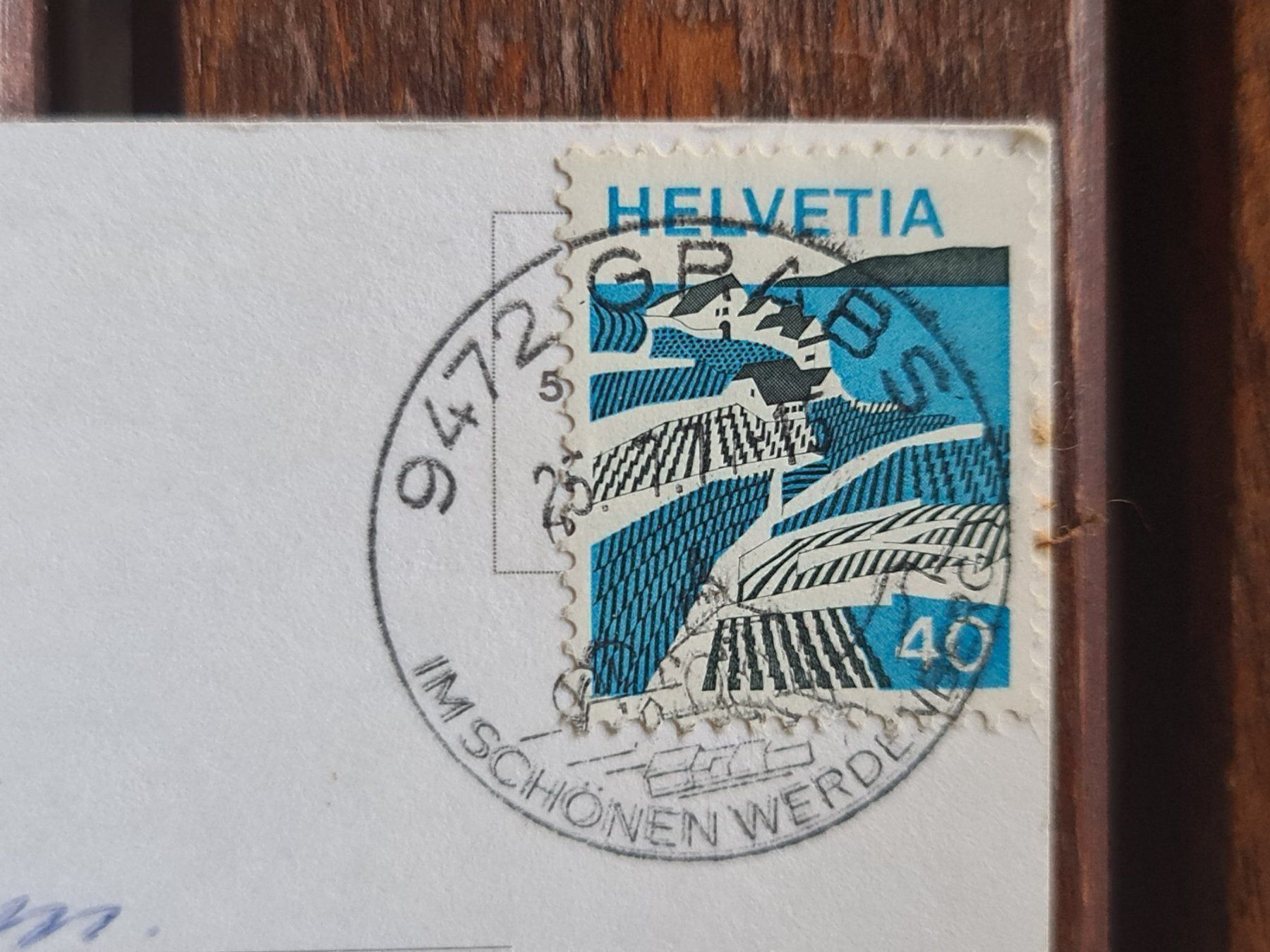 Cartoline postali: Kurhaus Voralp Grabs 1977 – Usato da Dintikon venduto da Vexi 1
