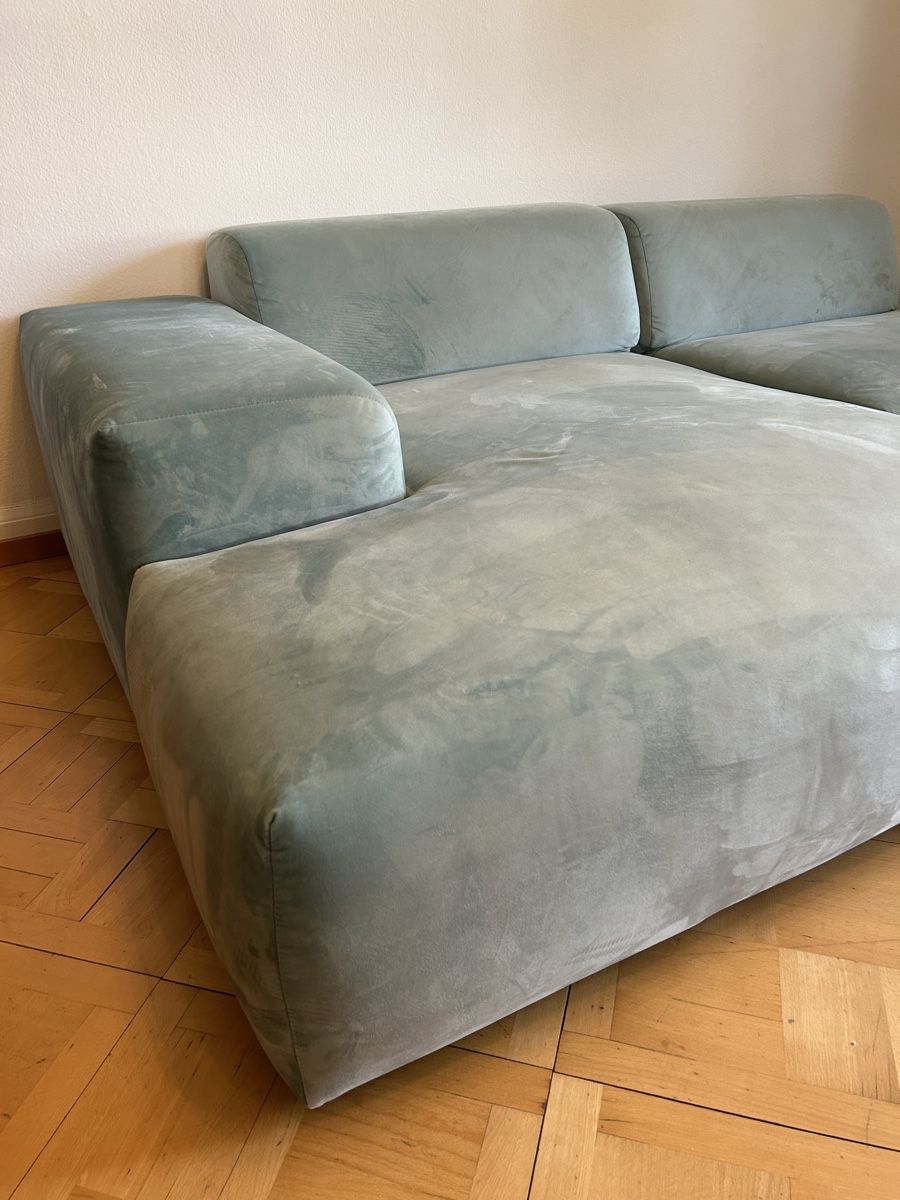 Sofas: Mycs Pyllow Design Sofasystem Eisblau – D'occasion à Bern par floorball_zoro 1