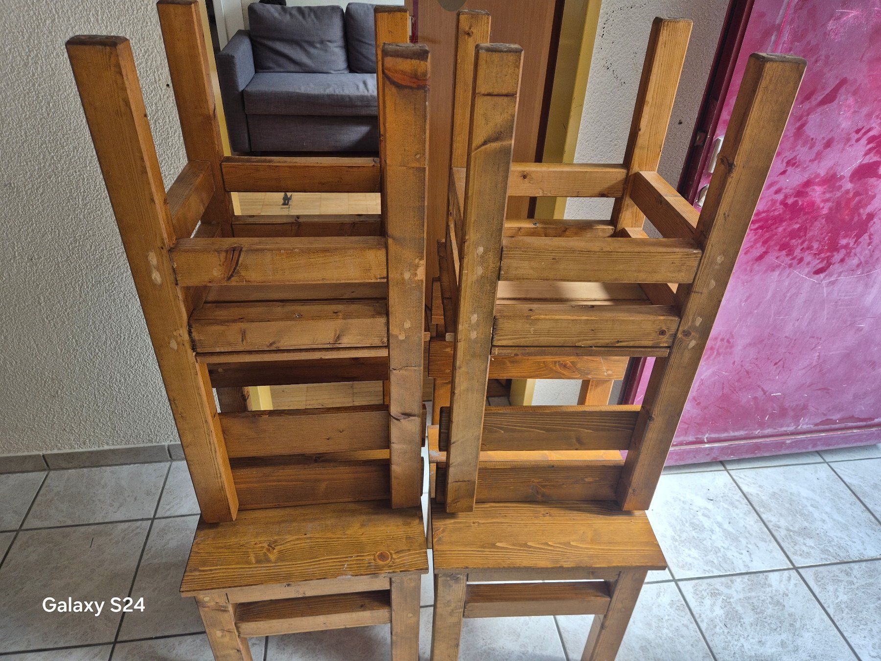 Sedie: Stühlen, aus Massive Holz. – Usato da Dübendorf venduto da cel_bq2g 2