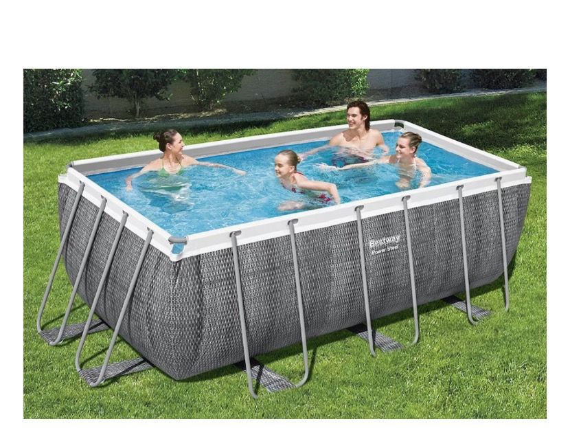 Bestway Rectangular Power Frame Pool 412 x 201 x 122 cm | Kaufen auf ...