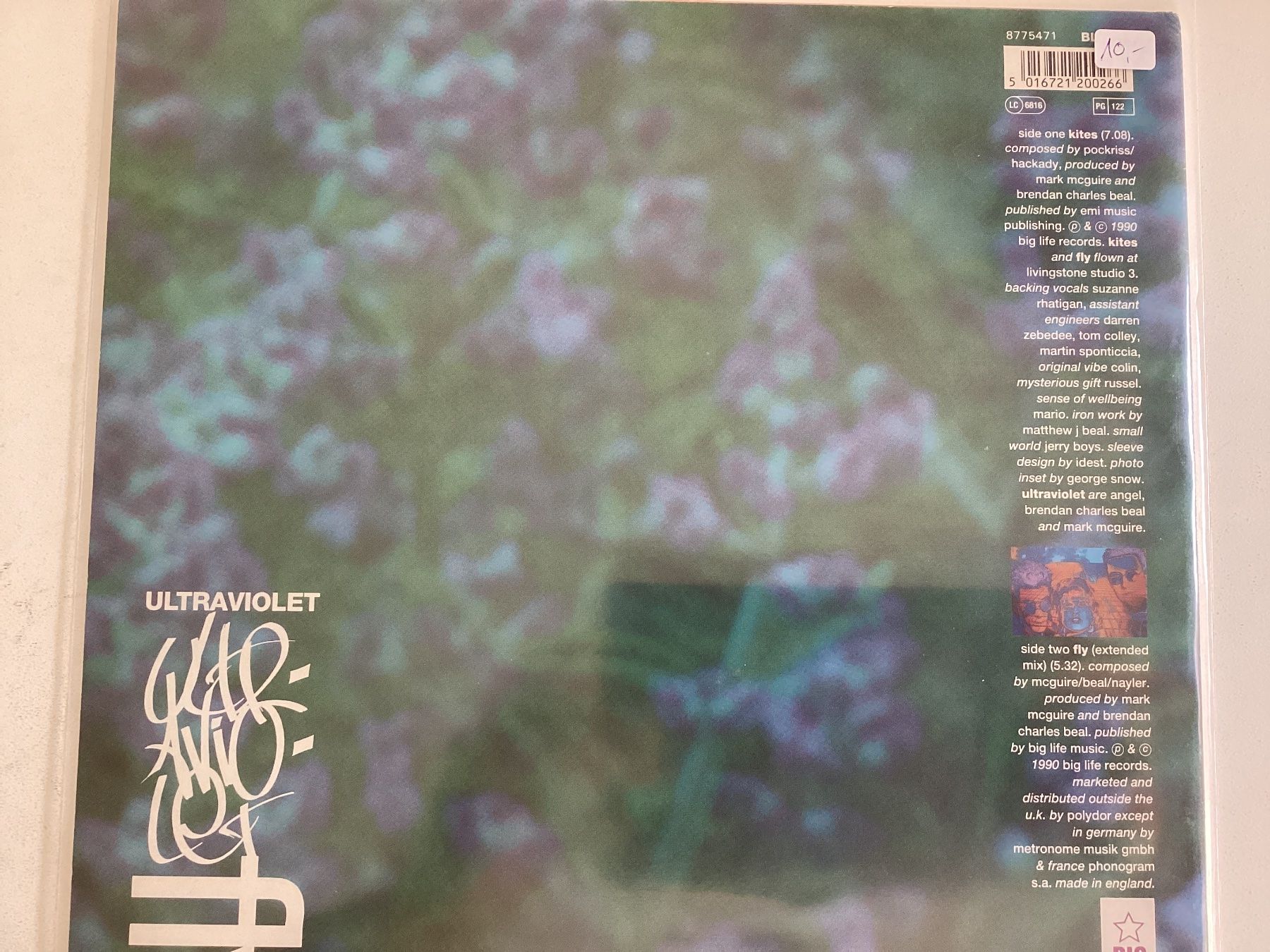 Schallplatten: Ultraviolet Maxi-Single - Kites – Gebraucht aus Gutenswil von Hamzian 1