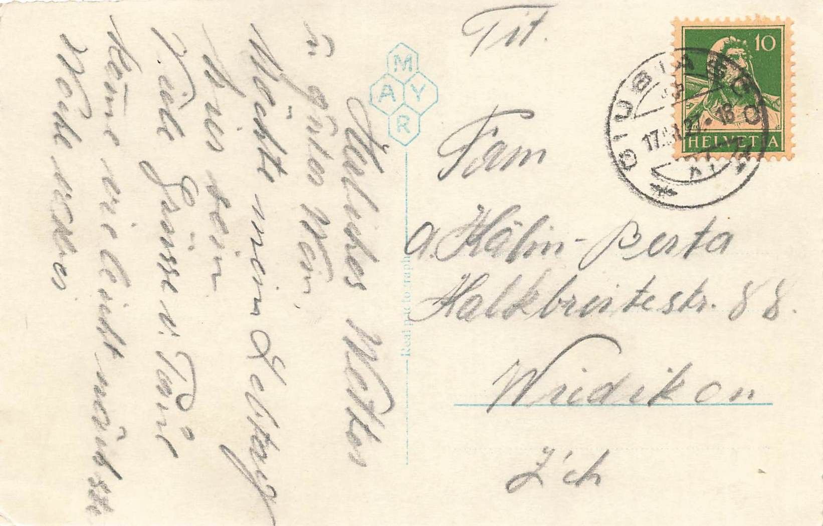 Cartoline postali: Giubiasco TI – Usato da Biasca venduto da Blenio71 1