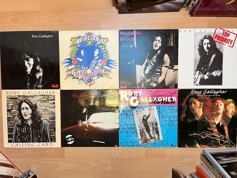 Rory Gallagher - Collection / 8 kultige Vinyl Alben (Gebraucht) in ...