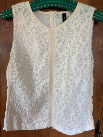 Elegantes Sommer Top Cream – Gr. S – Marc Cain