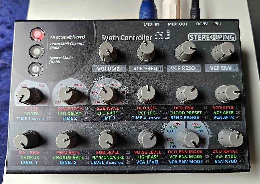 Roland Strumenti musicali: Roland alpha Juno-2 vintage synthesizer mit Controller -TOP! – Usato da Rohrbach venduto da Orangetree 5